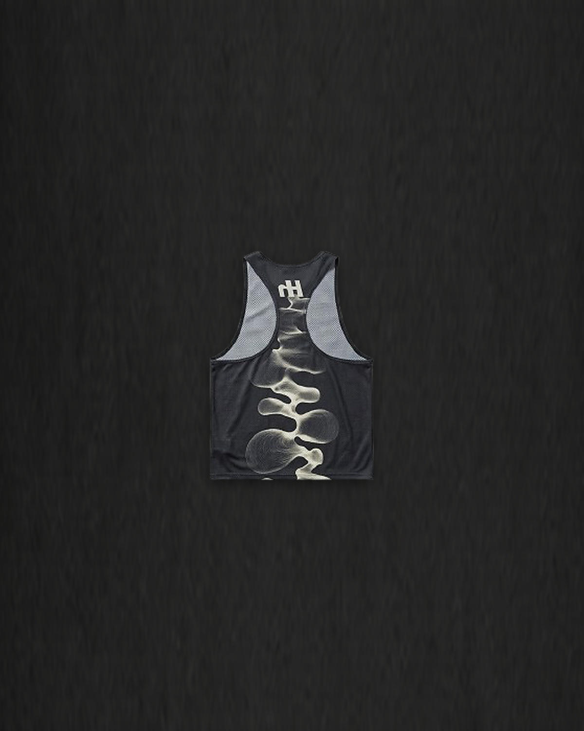 FRANKFURT SINGLET de espalda nadadora con gráfico orgánico